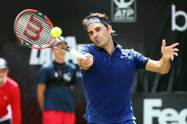 Roger Federer ( SUI ), Mercedes Cup, Tennis, ATP Tennis Herren World Tour, 09.06.2016, Foto:Langer Eibner Stuttgart Copyright: Langerx xEibner-Pressefoto EP_HLR