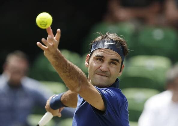 Roger Federer (SUI) . Tennis Mercedescup 2016 Weissenhof Stuttgart . Stuttgart, GER, 09.06.2016,
