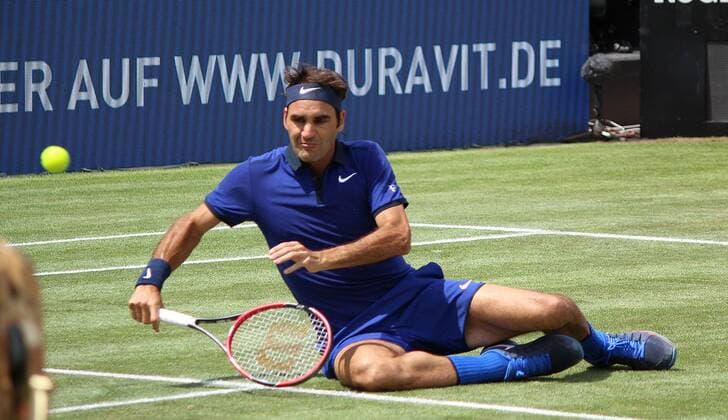 09.06.2016, Mercedes Cup Stuttgart, ATP Tennis Herren Tour, Tennis im Bild: Roger Federer (SUI)