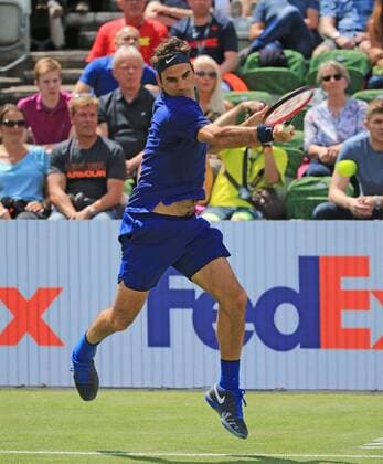09.06.2016, Mercedes Cup Stuttgart, ATP Tennis Herren Tour, Tennis im Bild: Roger Federer (SUI)