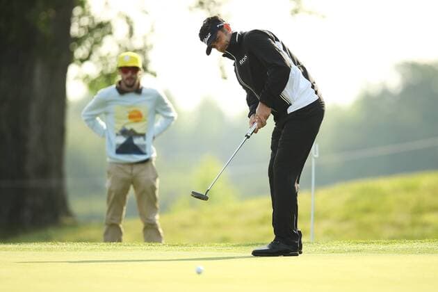 GOLF - PGA Golf Herren Lyoness Open 2016 ATZENBRUGG,AUSTRIA,10.JUN.16 - GOLF - PGA European Tour, Lyoness Open, Diamond Country Club. Image shows Lee Slattery (ENG). GEPAxpictures xDanielxGoetzhaber