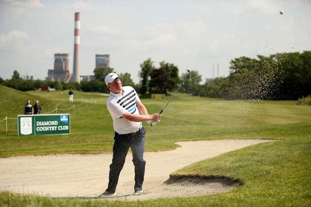 GOLF - PGA Golf Herren Lyoness Open 2016 ATZENBRUGG,AUSTRIA,10.JUN.16 - GOLF - PGA European Tour, Lyoness Open, Diamond Country Club. Image shows Richard Finch (ENG). GEPAxpictures xDanielxGoetzhaber