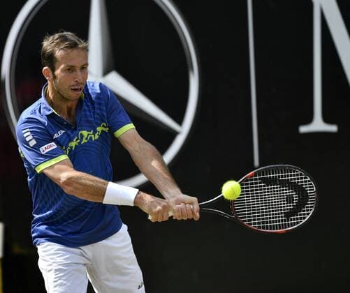 Radek Stepanek (CZE) Aktion 10.06.2016 Tennis Mercedes-Cup Stuttgart Weißenhof 04.06..-12.06.2016 MercedesCup Stuttgart Weißenhof 2016