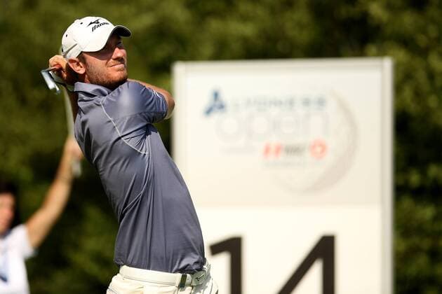 GOLF - PGA Golf Herren Lyoness Open 2016 ATZENBRUGG,AUSTRIA,10.JUN.16 - GOLF - PGA European Tour, Lyoness Open, Diamond Country Club. Image shows Chris Wood (ENG). GEPAxpictures xDanielxGoetzhaber