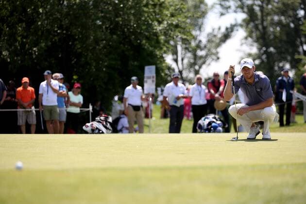GOLF - PGA Golf Herren Lyoness Open 2016 ATZENBRUGG,AUSTRIA,10.JUN.16 - GOLF - PGA European Tour, Lyoness Open, Diamond Country Club. Image shows Chris Wood (ENG). GEPAxpictures xDanielxGoetzhaber
