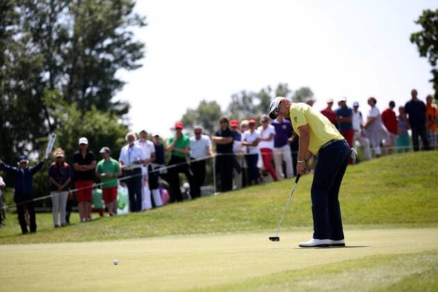 GOLF - PGA Golf Herren Lyoness Open 2016 ATZENBRUGG,AUSTRIA,10.JUN.16 - GOLF - PGA European Tour, Lyoness Open, Diamond Country Club. Image shows Bernd Wiesberger (AUT). GEPAxpictures xDanielxGoetzhaber