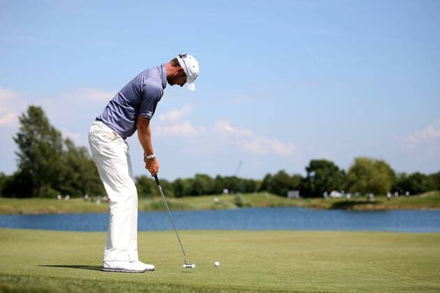 GOLF - PGA Golf Herren Lyoness Open 2016 ATZENBRUGG,AUSTRIA,10.JUN.16 - GOLF - PGA European Tour, Lyoness Open, Diamond Country Club. Image shows Chris Wood (ENG). GEPAxpictures xDanielxGoetzhaber