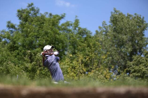 GOLF - PGA Golf Herren Lyoness Open 2016 ATZENBRUGG,AUSTRIA,10.JUN.16 - GOLF - PGA European Tour, Lyoness Open, Diamond Country Club. Image shows Chris Wood (ENG). GEPAxpictures xDanielxGoetzhaber