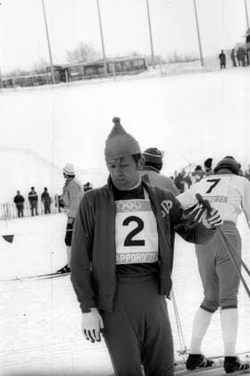 Olympische Spiele 1972 in Sapporo, 4x10km Staffel, Gerhard Grimmer (DDR)
