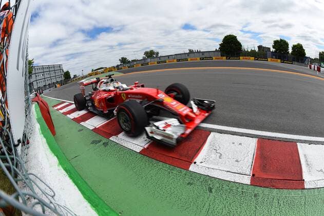 Sebastian Vettel, Scuderia Ferrari, formula 1 GP, Kanada in Montreal, 10.06.2016 Photo:mspb Jerry Andre Sebastian Vettel, formula 1 GP, Kanada