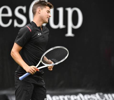 Dominic Thiem (AUT) enttäuscht 11.06.2016 Halbfinale Tennis Mercedes-Cup Stuttgart Weißenhof 04.06..-12.06.2016 MercedesCup Stuttgart Weißenhof 2016