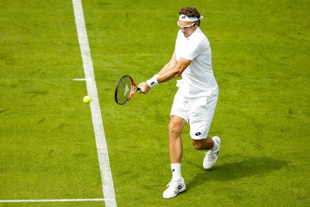 GER., Gerry Weber Open, Denis Istomin vs Benjamin Becker 11.06.2016, Gerry Weber Stadion, Halle in Westfalen, GER, Gerry Weber Open, Court 1. Turniertag 1, im Bild Denis Istomin (UZB) Foto @ nordphoto Rauch Local Caption nordphotoxrauch