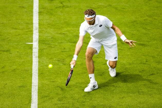 GER., Gerry Weber Open, Denis Istomin vs Benjamin Becker 11.06.2016, Gerry Weber Stadion, Halle in Westfalen, GER, Gerry Weber Open, Court 1. Turniertag 1, im Bild Denis Istomin (UZB) Foto @ nordphoto Rauch Local Caption nordphotoxrauch