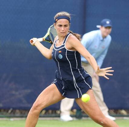 TENNIS - WTA Tennis Damen Tour, AEGON Open NOTTINGHAM,ENGLAND,11.JUN.16 - TENNIS - WTA Tour, AEGON Open. Image shows Monica Puig (PUR). GEPAxpictures xAlanxGrieves