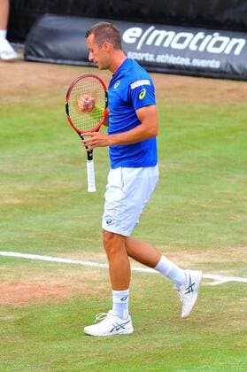 Philipp KOHLSCHREIBER (GER). Deutschland, Stuttgart: Tennis, MercedesCup 2016: Halbfinale am 11.06.2016, TC Weissenhof.