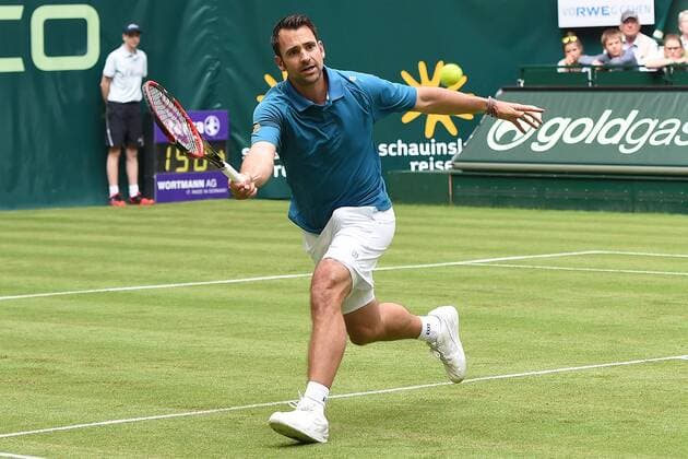 Tennis Gerry Weber Open 2016 am 11.06.2016 im Gerry-Weber-Stadion in Halle ( Westf. ) Champions Trophy Nicolas Kiefer ( Deutschland ) xRx