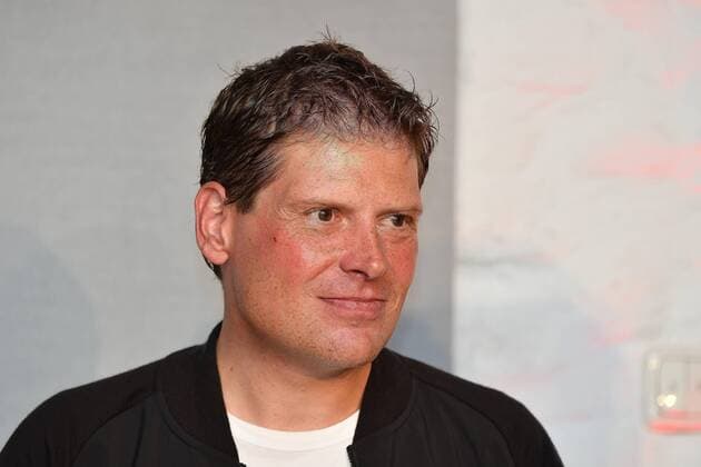 GER, Pressekonferenz und Interviews zum 100. Radrennen Rund um Koeln am 12.06.2016 Radklassiker mit Stars aus dem Radsport , & Olympia Museum Zollhafen, Köln 11.06.2016, Pressekonferenz und Interviews zum 100. Radrennen Rund um Koeln am 12.06.2016 Radklassiker mit Stars aus dem Radsport , Koeln , GER, Sport & Olympia Museum (DSOM), Koeln Zollhafen, im Bild picture shows: Jan Ullrich ehemaliger Radrennfahrer Zeitfahrer-Rundfahrer Tour de France Teilnehmer Team T-Mobile nordphotox xMeuter