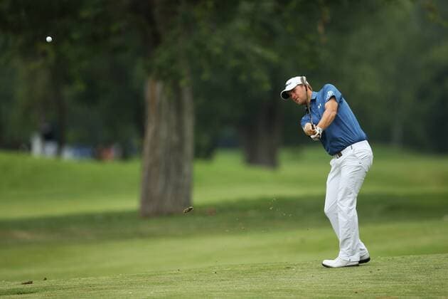 GOLF - PGA Golf Herren Lyoness Open 2016 ATZENBRUGG,AUSTRIA,12.JUN.16 - GOLF - PGA European Tour, Lyoness Open, Diamond Country Club. Image shows Bernd Wiesberger (AUT). GEPAxpictures xDanielxGoetzhaber