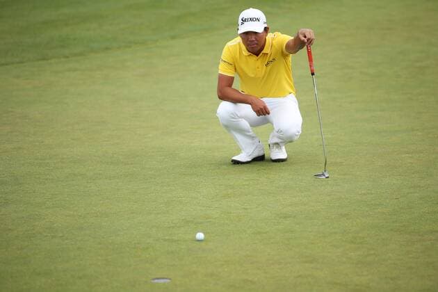 GOLF - PGA Golf Herren Lyoness Open 2016 ATZENBRUGG,AUSTRIA,12.JUN.16 - GOLF - PGA European Tour, Lyoness Open, Diamond Country Club. Image shows Ashun Wu (CHN). GEPAxpictures xDanielxGoetzhaber