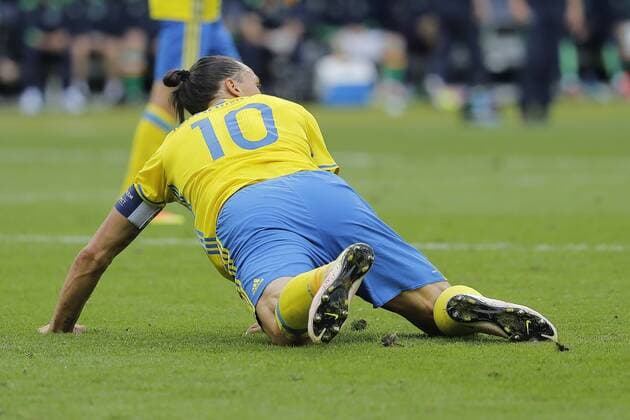 Zlatan Ibrahimovic (SWE) - Fussball, Nationalteam Länderspiel, Irland vs. Schweden - UEFA EURO EM Europameisterschaft Fussball 2016 - Groupe, - 13 06 2016 StephaneAllaman Panoramic 