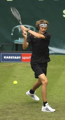 Foto : Alexander ZVEREV ( GER ) Tennis-Turnier Gerry Weber Open im westfälischen Halle am Di. 14.06.2016
