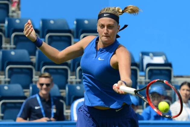June 14, 2016 - Birmingham, Warwickshire, England - PETRA KVITOVA during her first round match vs. L. Safarova in the Aegon Classic Birmingham tennis tournament. Tennis 2016 - Aegon Classic Birmingham - Day 2 - ZUMAl132