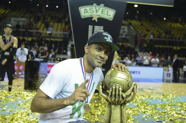 Bilder des Tages - SPORT Tony Parker BASKETBALL : Play Offs Finale ProA - match 5 - Strasbourg vs ASVEL - 14 06 2016 - salle Rhenus 