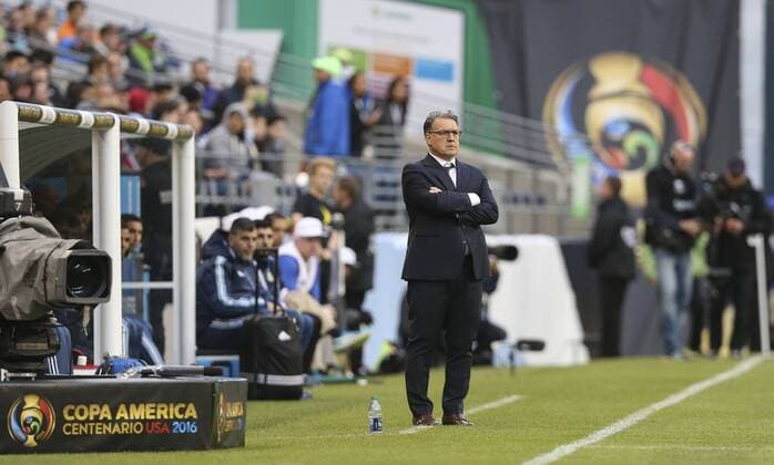 Copa America, Argentinien - Bolivien Argentina coach Gerardo Martino during the second half of the Copa America Centenario match at the Century Field in Seattle, United States, 14 June 2016. ARGENTINA VS BOLIVIA !ACHTUNG: NUR REDAKTIONELLE NUTZUNG!  SEA055 20160615-636015662939583840