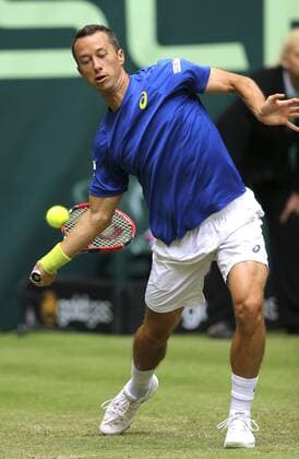 Foto : Philipp Kohlschreiber ( GER ) Tennis-Turnier Gerry Weber Open im westfälischen Halle am Mi. 15.06.2016
