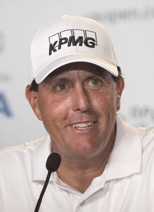 Phil Mickelson speaks to the media during a press conference PK Pressekonferenz prior to the start of the 2016 U.S. Open at Oakmont Country Club in Oakmont, Pennsylvania on June 15, 2016.  PIT20160615328 KEVINxDIETSCH