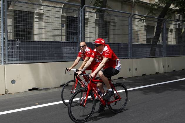 European Grand Prix, Baku 16 - 19 June 2016 Kimi Raikkonen (FIN) Ferrari SF16-H 