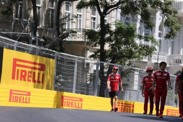 European Grand Prix, Baku 16 - 19 June 2016 Sebastian Vettel (GER) Ferrari SF16-H 