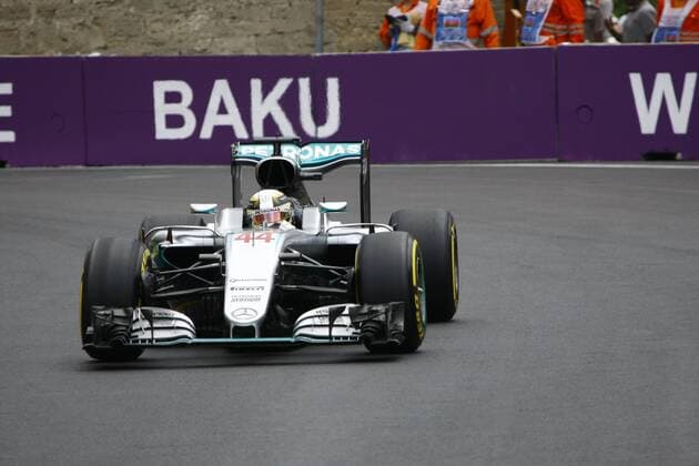 European Grand Prix, Baku 16 - 19 June 2016 Lewis Hamilton (GBR) Mercedes AMG F1 W07 Hybrid 