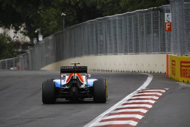 European Grand Prix, Baku 16 - 19 June 2016 Pascal Wehrlein (GER) Manor Racing MRT05 