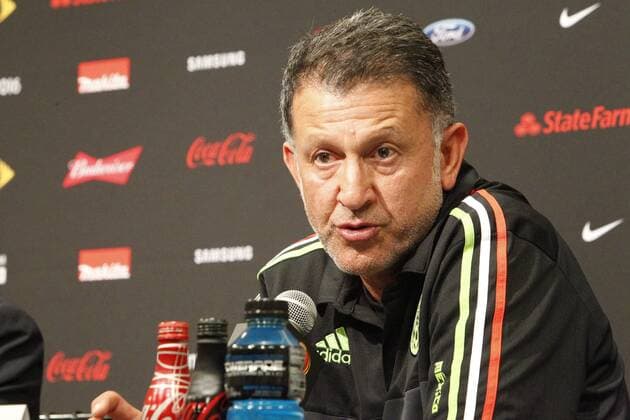Mexico Head Coach Juan Carlos Osorio speaks during a press conference PK Pressekonferenz at the frame of Copa America Centenario at Levi s Stadium in Santa Clara, USA,17 June2016. Mexico Press Conference !ACHTUNG: NUR REDAKTIONELLE NUTZUNG!  STA01 20160618-636018234626174509