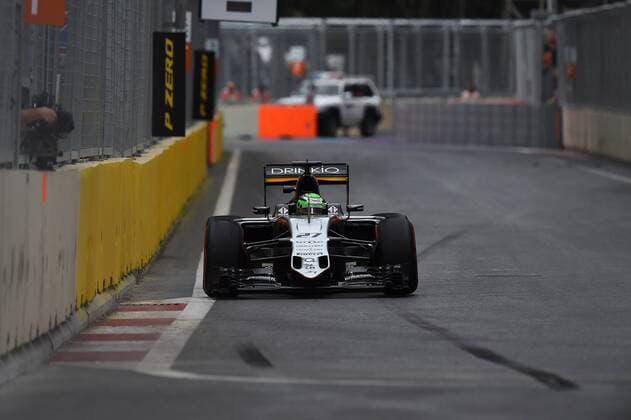 Niko Huelkenberg, Sahara Force India F1, Europa in Baku Aserbaidschan 17.06.2016 Photo:mspb Jerry Andre Niko Huelkenberg, formula 1 GP, Aserbaidschan