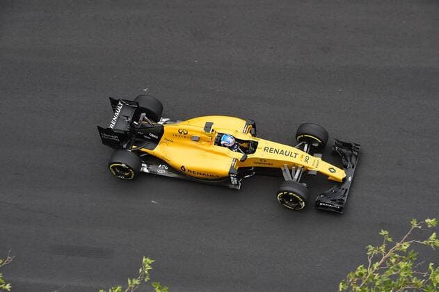 Jolyon Palmer, Renault F1 Team, formula 1 GP, Europa in Baku Aserbaidschan 18.06.2016 Photo:mspb Jerry Andre Jolyon Palmer, formula 1 GP, Aserbaidschan