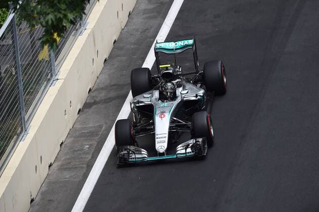Nico Rosberg; Mercedes Grand Prix, formula 1 GP, Europa in Baku Aserbaidschan 18.06.2016 Photo:mspb Jerry Andre Nico Rosberg; formula 1 GP, Aserbaidschan