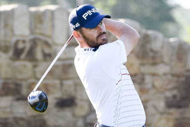 18 June 2016: Louis Oosthuizen (RSA) plays his shot from the ninth tee during the second round of the US Open at Oakmont Country Club in Pittsburgh, Pa. GOLF: JUN 18 PGA Golf Herren - US Open - Second Round Icon4391606181046 EDITORIAL USE ONLY
