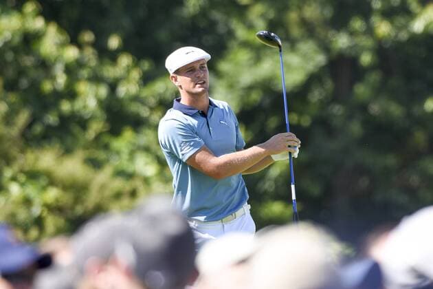 18 June 2016: Bryson DeChambeau (USA) plays his shot from the third tee during the second round of the US Open at Oakmont Country Club in Pittsburgh, Pa. GOLF: JUN 18 PGA Golf Herren - US Open - Second Round Icon4391606181348 EDITORIAL USE ONLY