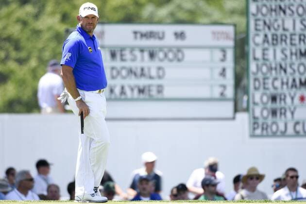 18 June 2016: Lee Westwood (ENG) on 17th green during the second round of the US Open at Oakmont Country Club in Pittsburgh, Pa. GOLF: JUN 18 PGA Golf Herren - US Open - Second Round Icon4391606181861 EDITORIAL USE ONLY