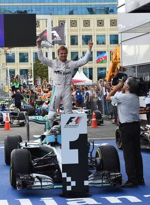 Formel 1, Rosberg gewinnt GP Baku Nico Rosberg; Mercedes Grand Prix, formula 1 GP, Europa in Baku Aserbaidschan 19.06.2016 Photo:mspb Jerry Andre Nico Rosberg; formula 1 GP, Aserbaidschan