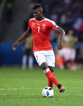 FUSSBALL EURO 2016 GRUPPE A IN LILLE Schweiz - Frankreich 19.06.2016 Breel Embolo (Schweiz)