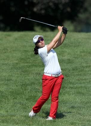 June 19, 2016 - Belmont, Michigan, United States - See Young Kim of Seoul follows her fairway shot on the 16th hole during the final round of the Meijer LPGA Golf Damen Classic golf tournament at Blythefield Country Club in Belmont, MI, USA Sunday, June 19, 2016. Meijer LPGA Classic  - ZUMAn230