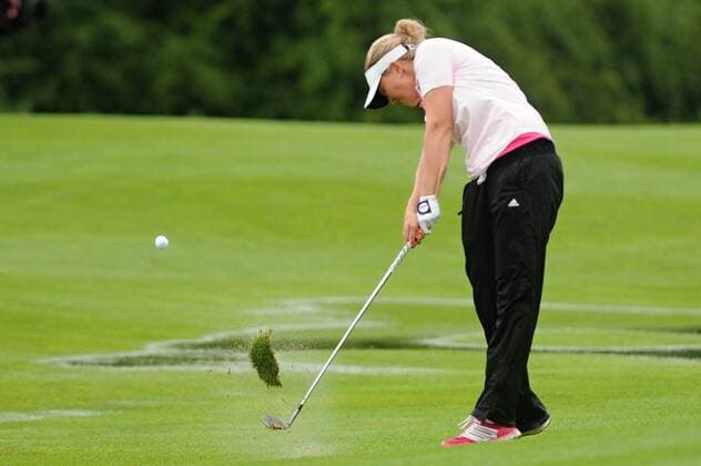 Winner Nanna Koerstz Madsen of Denmark in action during the Tipsport Golf Masters Ladies European Tour in Pilsen Golf Resort Dysina, Czech Republic, June 19, 2016. (CTKxPhoto PavelxNemecek) CTKPhotoP201606190485101  nmc15