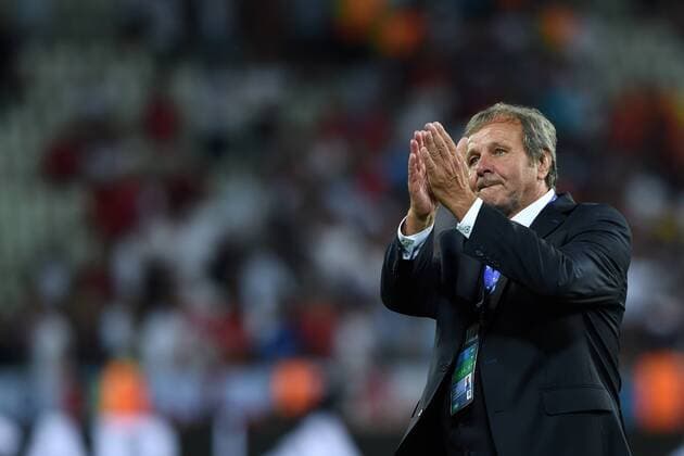 Jan Kozak Coach (Slovakia) ; June 20, 2016 - Football : UEFA EURO EM Europameisterschaft Fussball France 2016, Group B, Slovakia 0-0 England at Stade Geoffroy Guichard, Saint-Etienne, France. Noxthirdxpartyxsales  (ptmb_euro16_SVKENG_352)
