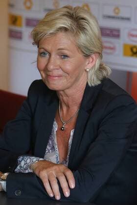 GER, PK DFB Fussball Nationalmannschaft Frauen 21.06.2016, GRASSAU, Hotel Golfresort Achental GER, Lehrgang DFB Frauen Nationalmannschaft Olympia 2016, im Bild Silvia Neid (Bundestrainerin) nordphotoxHofer