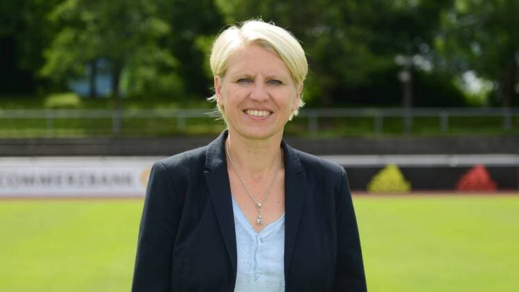 Team-Managerin Doris Fitschen beim Fototermin waehrend des Trainingslagers in Grassau. Grassau, GER, 21.06.2016 - Fototermin DFB-Frauen-Nationalmannschaft, Fototermin DFB-Frauen-Nationalmannschaft, xKLx