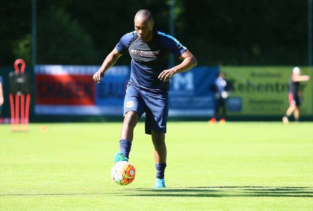 SOCCER - BL, RBS, training camp LEOGANG,AUSTRIA,23.JUN.16 - SOCCER - tipico Bundesliga, Red Bull Salzburg, training camp. Image shows Reinhold Yabo (RBS). GEPAxpictures xFelixxRoittner