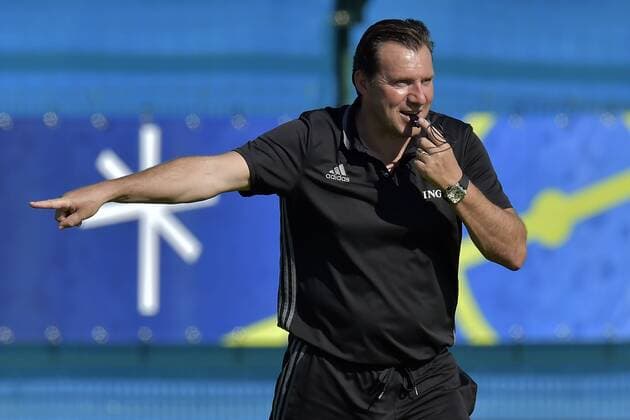 Marc Wilmots head coach of Belgian Team FOOTBALL : Belgique - Entrainement - UEFA EURO EM Europameisterschaft Fussball 2016 - Bordeaux - 23 06 2016 PhotoNews Panoramic  649869673